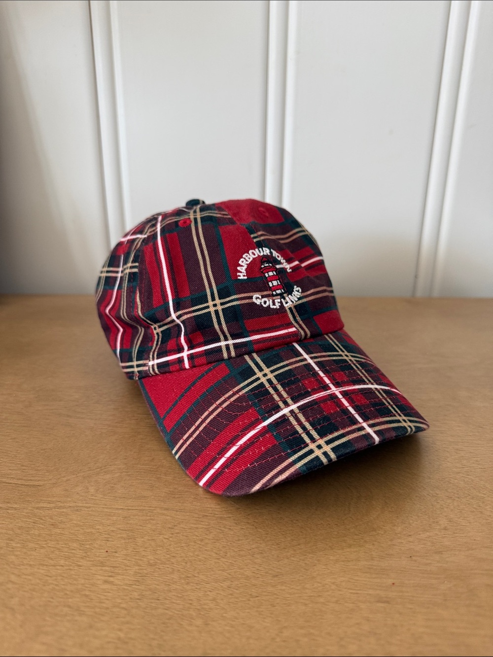 HarbourTown Golf Links Hat with White Embroidered Logo